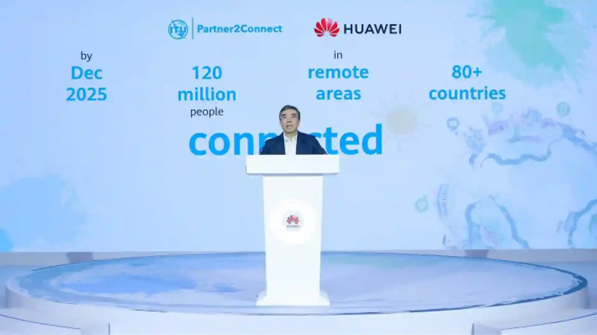 Huawei pledges to help 120 million people in remote areas to get access to the digital world