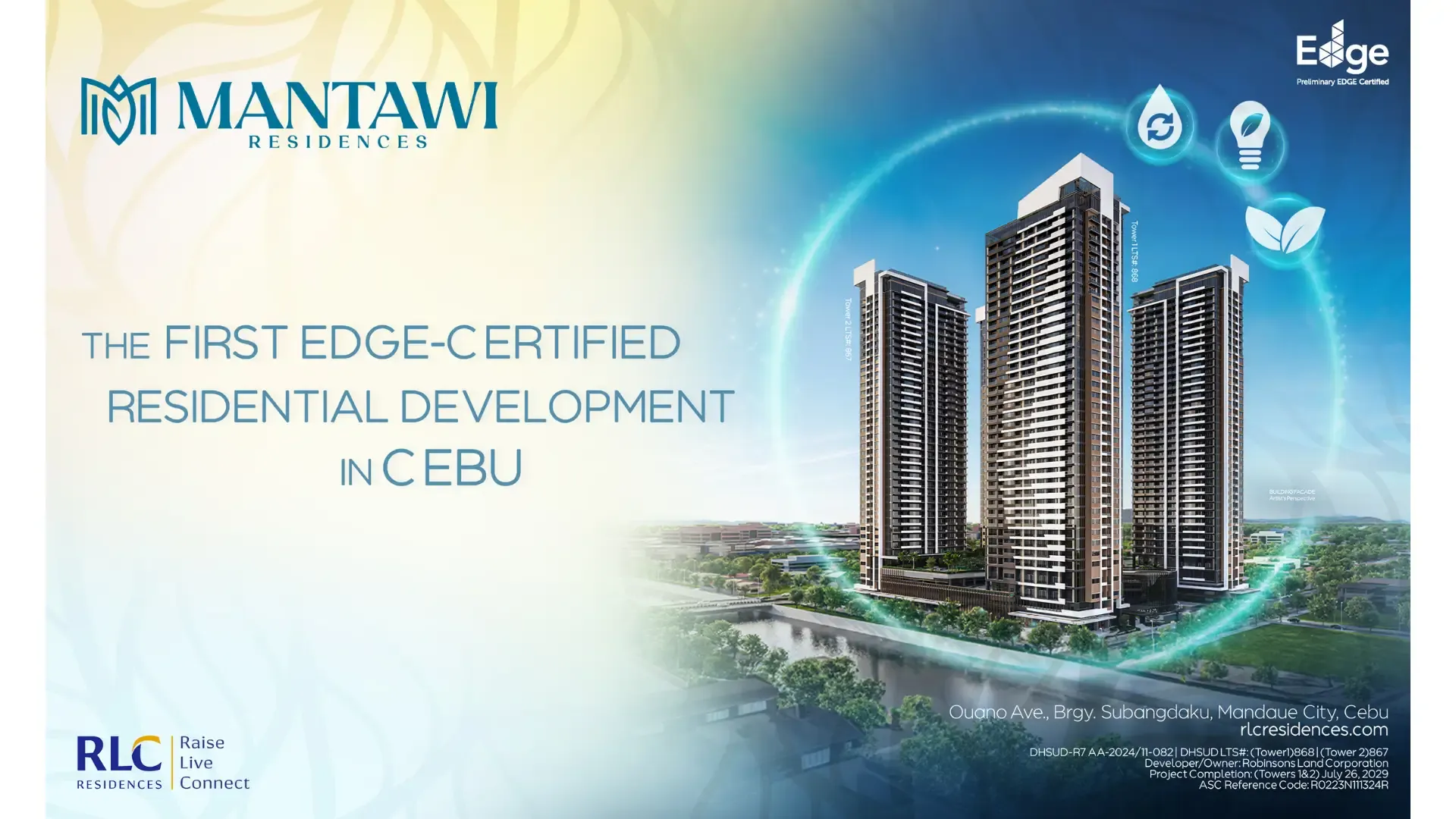 RLC Residences Leads the Way in Sustainable Living with EDGE-Certification and Net-Zero Carbon Goals