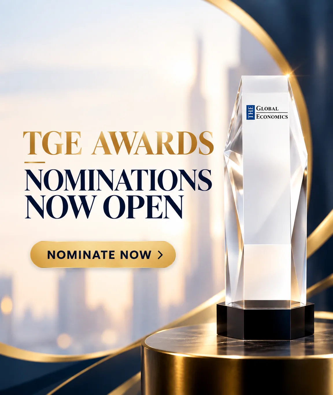 The Global Economics Awards — Nominations now open