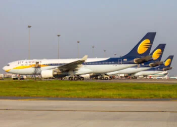 What caused the Jet Airways falloff?