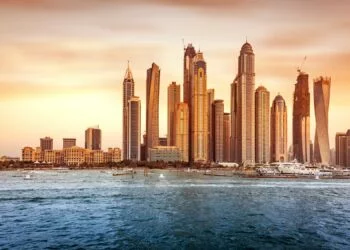 Beautiful Dubai cityscape
