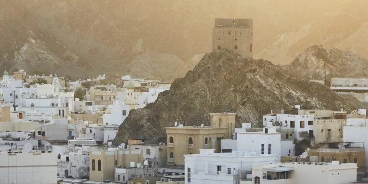Cityscape view of Muscat