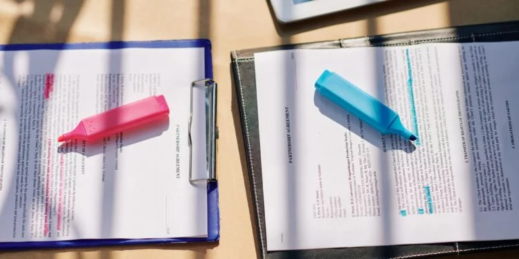 Partnership agreements