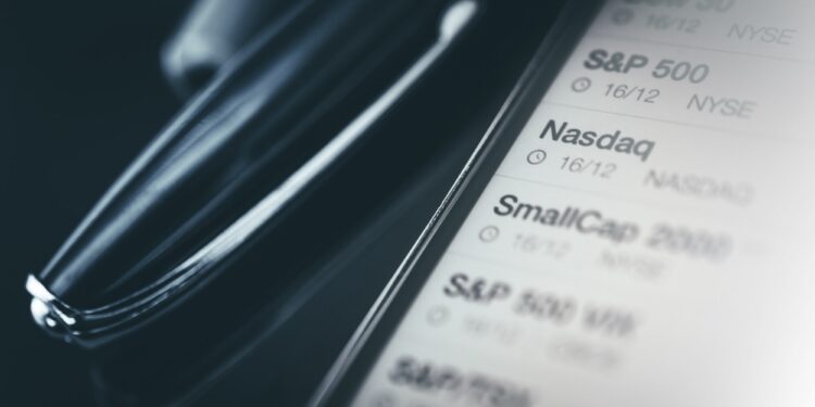 Stock Market Trader Desk