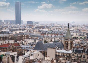 View of the Latin Quarter and Montparnasse