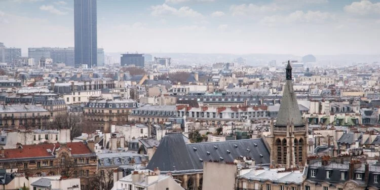 View of the Latin Quarter and Montparnasse