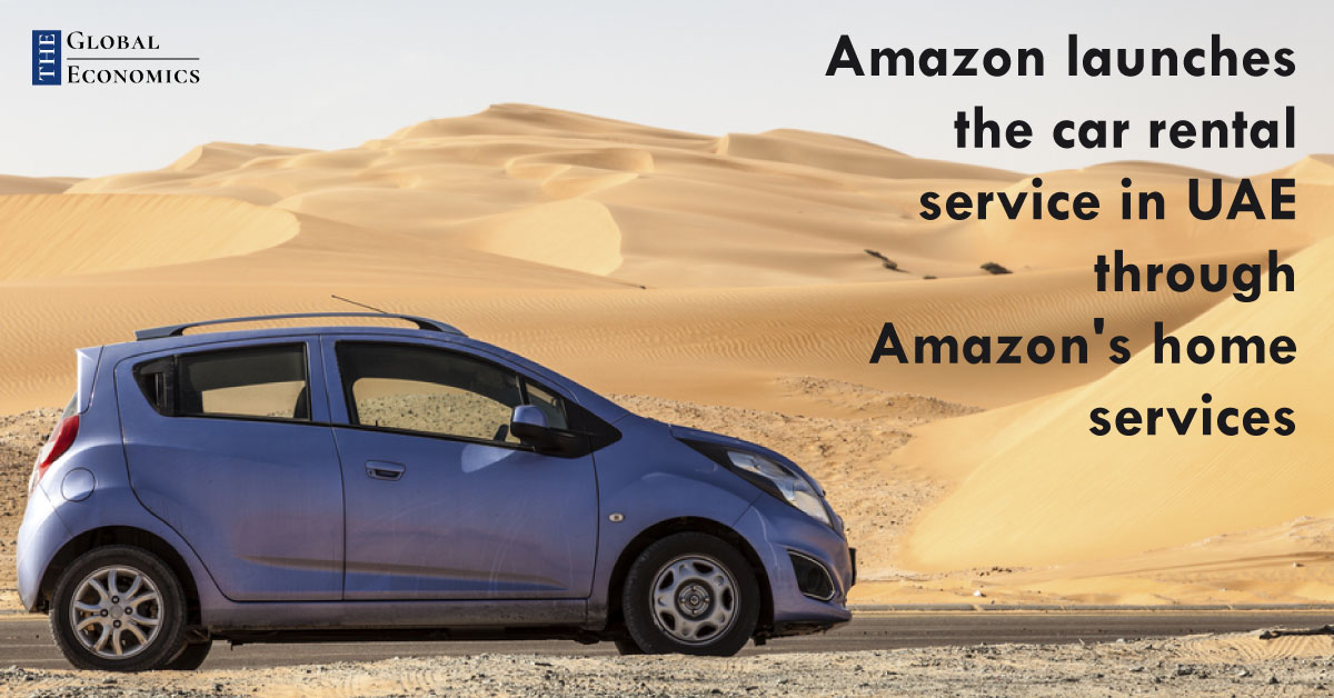 Amazon launches the car rental service in UAE through Amazon's home