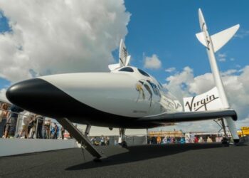 The space race sees Virgin Galactic's Richard Branson emerge as the winner against Amazon's Bezos
