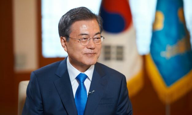 S.Korea's President Moon pledges $1.92bn to boost COVID-19 vaccine production