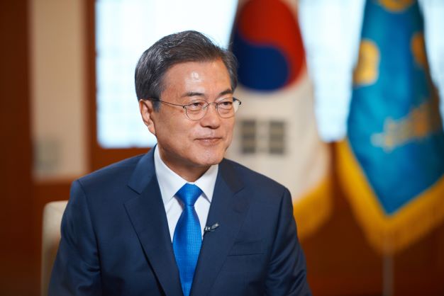 S.Korea's President Moon pledges $1.92bn to boost COVID-19 vaccine production