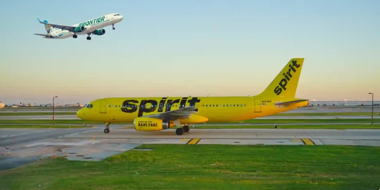 Frontier sweetens Spirit Airlines deal with USD250 million break-up fee