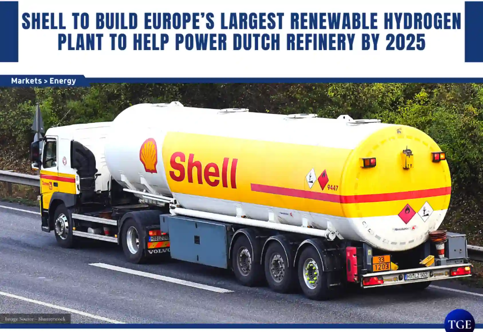 Shell to build Europe’s largest renewable hydrogen plant to help power