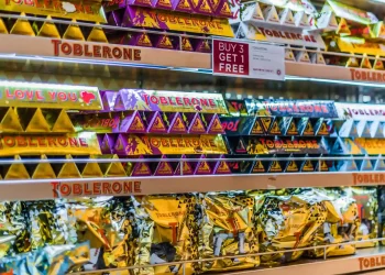 Mondelez world travel retail reveals customised Toblerone products