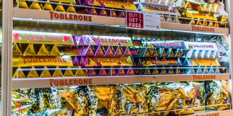 Mondelez world travel retail reveals customised Toblerone products
