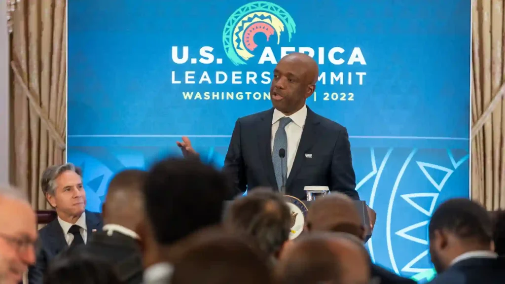US-Africa Discuss $55 Billion In Economic Grants At The Leader’s Summit (Image Source: @SecBlinken)