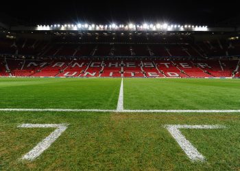 Old Trafford, home to Manchester United