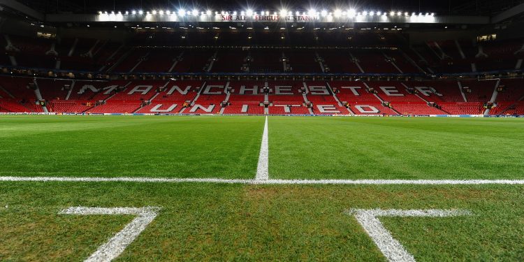 Old Trafford, home to Manchester United
