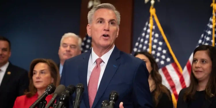 US House Speaker McCarthy Pitches Budget Cuts for Debt Limit Vote