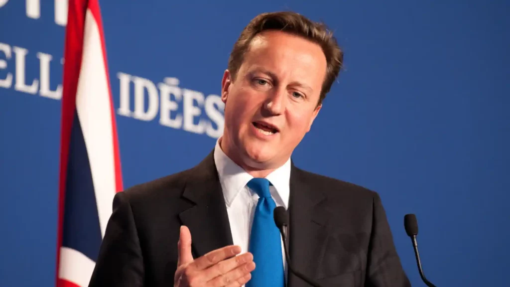 David Cameron Returning to Front Line Politics