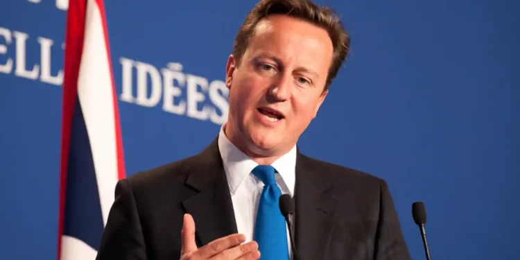 David Cameron Returning to Front Line Politics