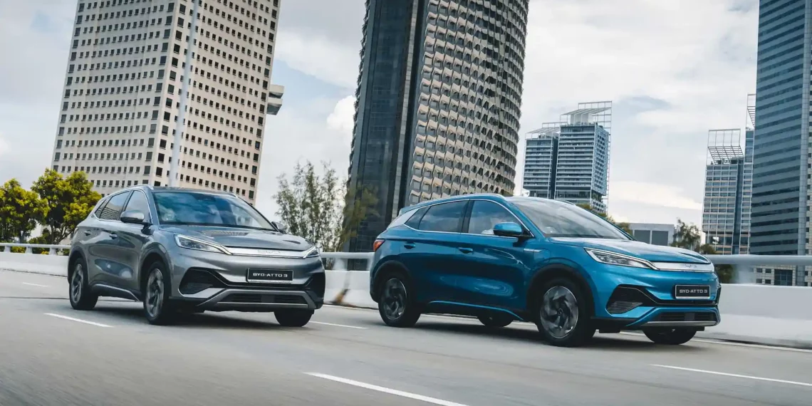 BYD Overtakes Tesla by Selling Over 3 Million Electric Vehicles in 2023