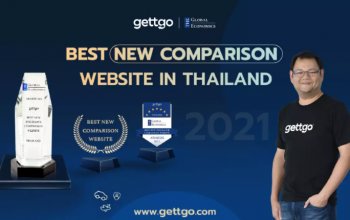 gettgo wins Best New Comparison Website in Thailand 2021 Award